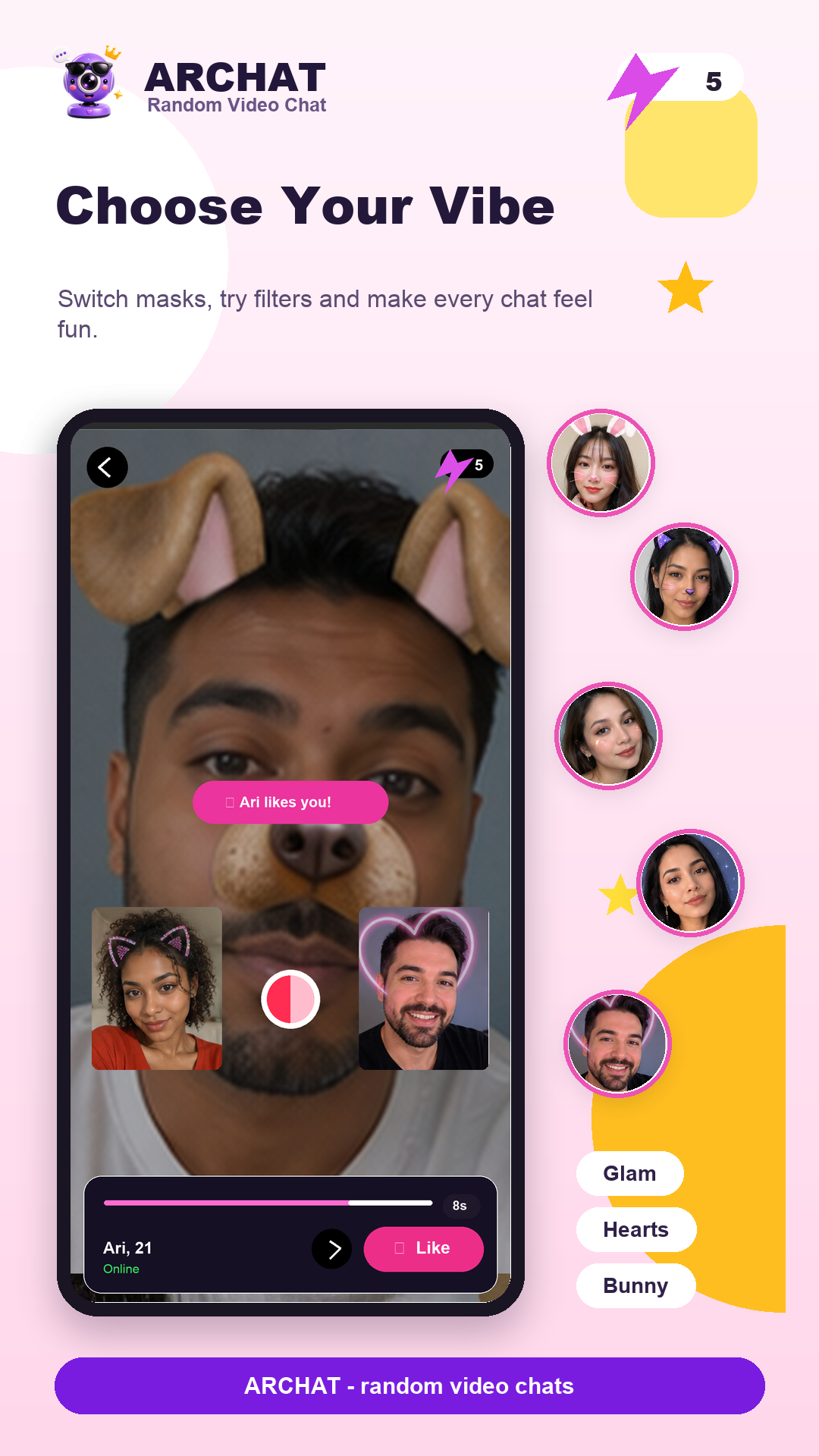 Choose Your Vibe screenshot